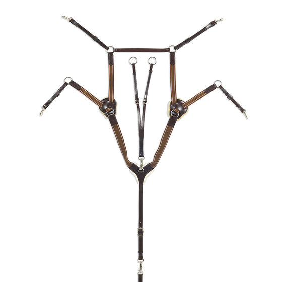 Classic  5-Point Breastplate with Running Attachment