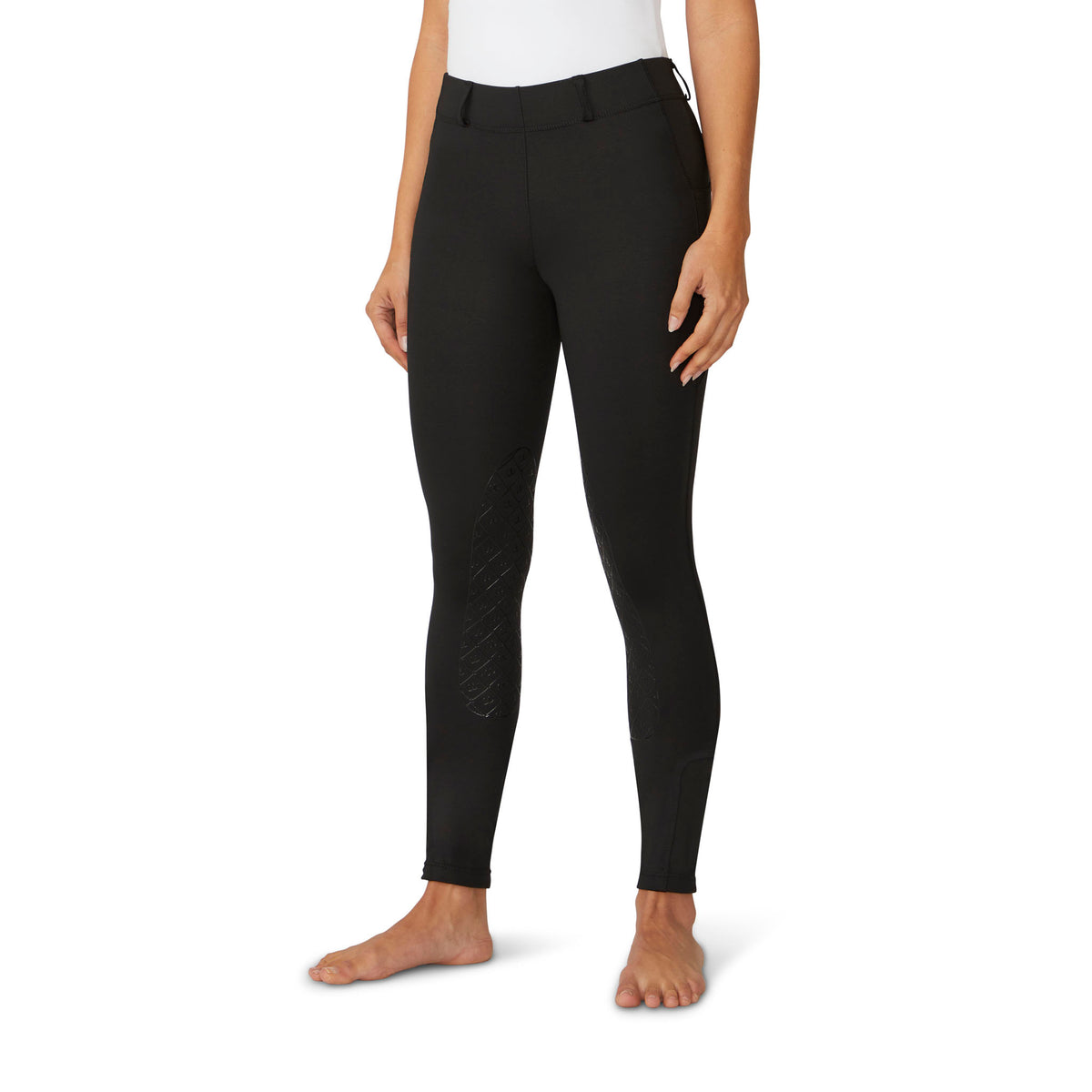 Pantalon culotte femme Ovation Riding 32 long anthracite Euroweave daim Pantalon culotte femme Ovation Riding 32 long anthracite Euroweave daim