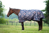 Ovation® 1200D Navy Paisley Turnout Sheet - 180g