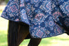 Ovation® 1200D Navy Paisley Turnout Sheet - 180g