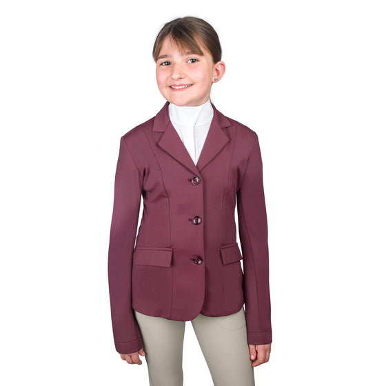 Kids' PowerFlex Show Coat - Deepest Plum