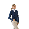 Mesh Hybrid Show Coat - Navy