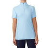 Women's Short Sleeve Altitude Solid Sun Shirt - Blue Mist