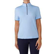  Women's Signature Airflex Sport Shirt Short Sleeve - Blue Mist