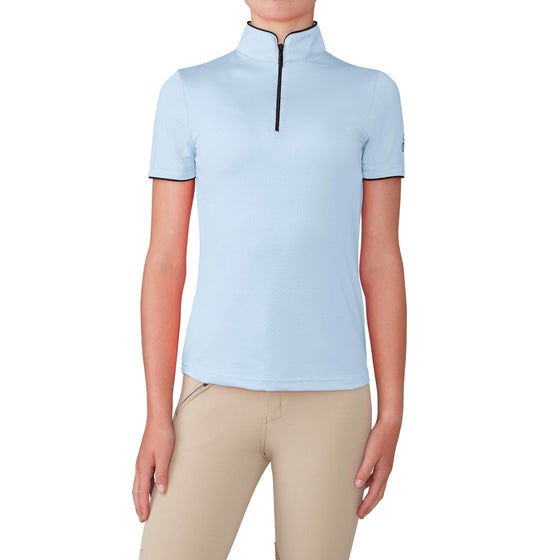 Kids' Signature Airflex Sport Shirt Short Sleeve - Blue Mist