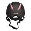 Z-6 Glitz II Helmet - Black Glitter Pink