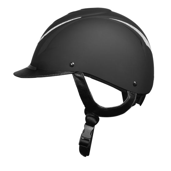 Z-6 Glitz II Helmet - Black Glitter Silver