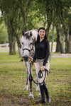 Color Collection by Ovation® Lucky Adjustable Breakaway Halter - Black