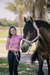 Color Collection by Ovation® Lucky Adjustable Breakaway Halter - Rose