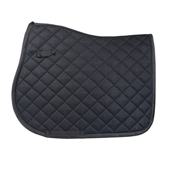 Sparkle All-Purpose Saddle Pad - Black