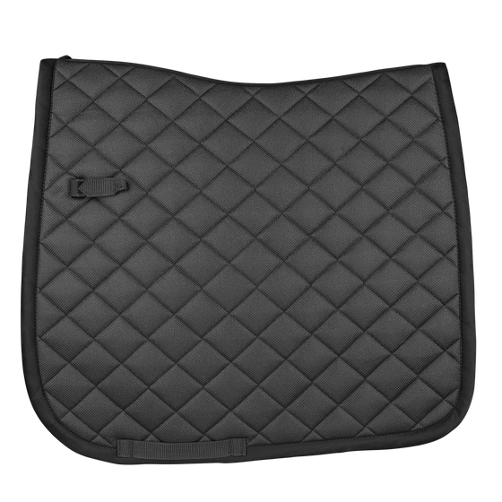 Sparkle Dressage Saddle Pad - Black