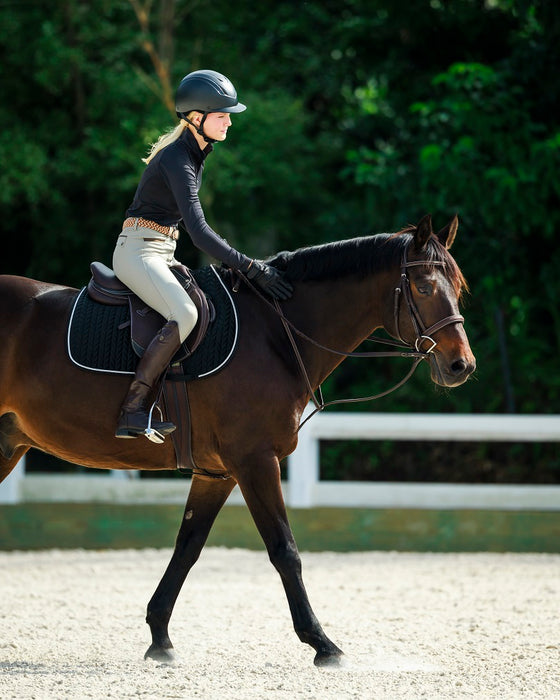 Quarter-Zip Long Sleeve Sunshirt - Black