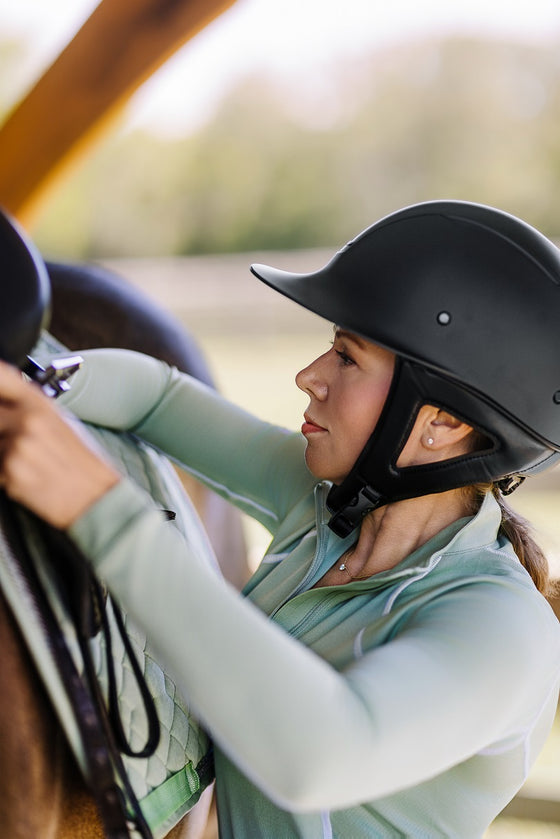 Quarter-Zip Long Sleeve Sunshirt - Cactus