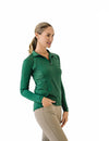 Quarter-Zip Long Sleeve Sunshirt - Hunter