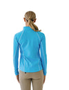 Quarter-Zip Long Sleeve Sunshirt - Ocean