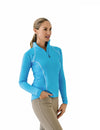 Quarter-Zip Long Sleeve Sunshirt - Ocean