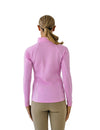 Quarter-Zip Long Sleeve Sunshirt - Pink