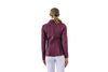 Ladies Shine Dressage Show Coat - Deepest Plum