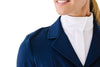Ladies Shine Dressage Show Coat - Navy