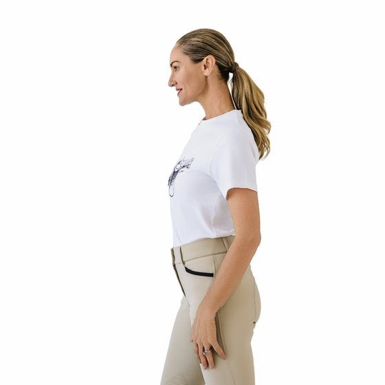 Take A Seat Tee - White