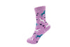 Kids' Pony Hearts Crew Sock - Lilac