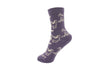 Kids' Musical Ponies Crew Sock - Cloudy Purple