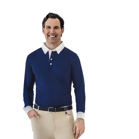 Men's Classic Polo Show Shirt - Navy