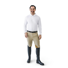  Men's Classic Polo Show Shirt - White