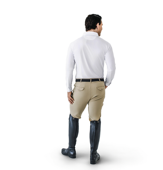 Men's Classic Polo Show Shirt - White