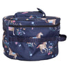 Ovation® Navy Wildflower Run Pony Helmet Bag