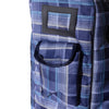 Ovation® Smoke Blue Plaid Boot Bag