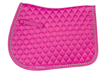  Quilted Satin All-Purpose Saddle Pad - Orchid