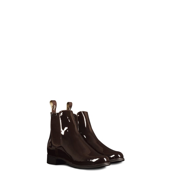 Women's Finalist Patent Jod Boots - Brown