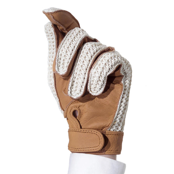 Women's Crochet Back Blove Riding Gloves