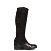 Women's EZ Tab Suede Half Chaps - Black