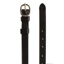  English Leather Spur Straps - Black