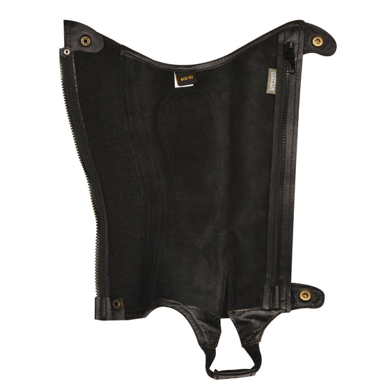 Women's Amara Ribbed Half Chaps - Black