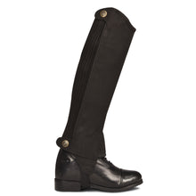  Kids' Amara Ribbed Half Chaps - Black