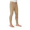 Men's EuroWeave DX  Suede Knee Patch Breech - Light Tan