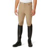 Men's EuroWeave DX  Suede Knee Patch Breech - Light Tan