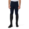 Men's EuroWeave DX  Suede Knee Patch Breech - Navy