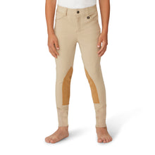  Boys' EuroWeave DX  Suede Knee Patch Breech