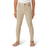 Boys' EuroWeave DX  Suede Knee Patch Breech - Neutral Beige