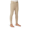 Boys' EuroWeave DX  Suede Knee Patch Breech - Neutral Beige