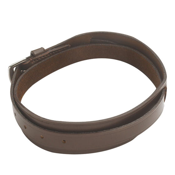 Kids' Leather Jodhpurs Garter Straps - Brown