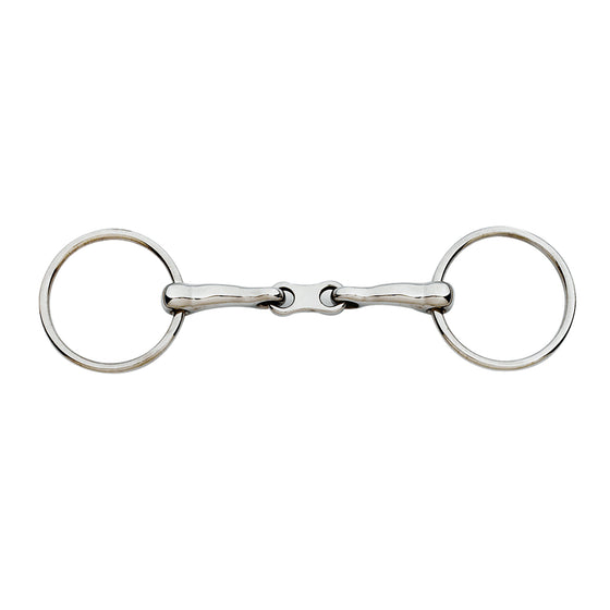 Curve French Link Loose Ring Bit