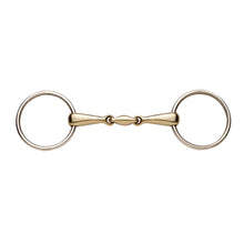  16mm Elite German Silver Peanut Mouth Snaffle with Stainless Steel Rings