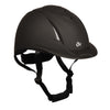 Deluxe Schooler Helmet - Black Silver Vents
