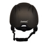 Deluxe Schooler Helmet - Black Silver Vents