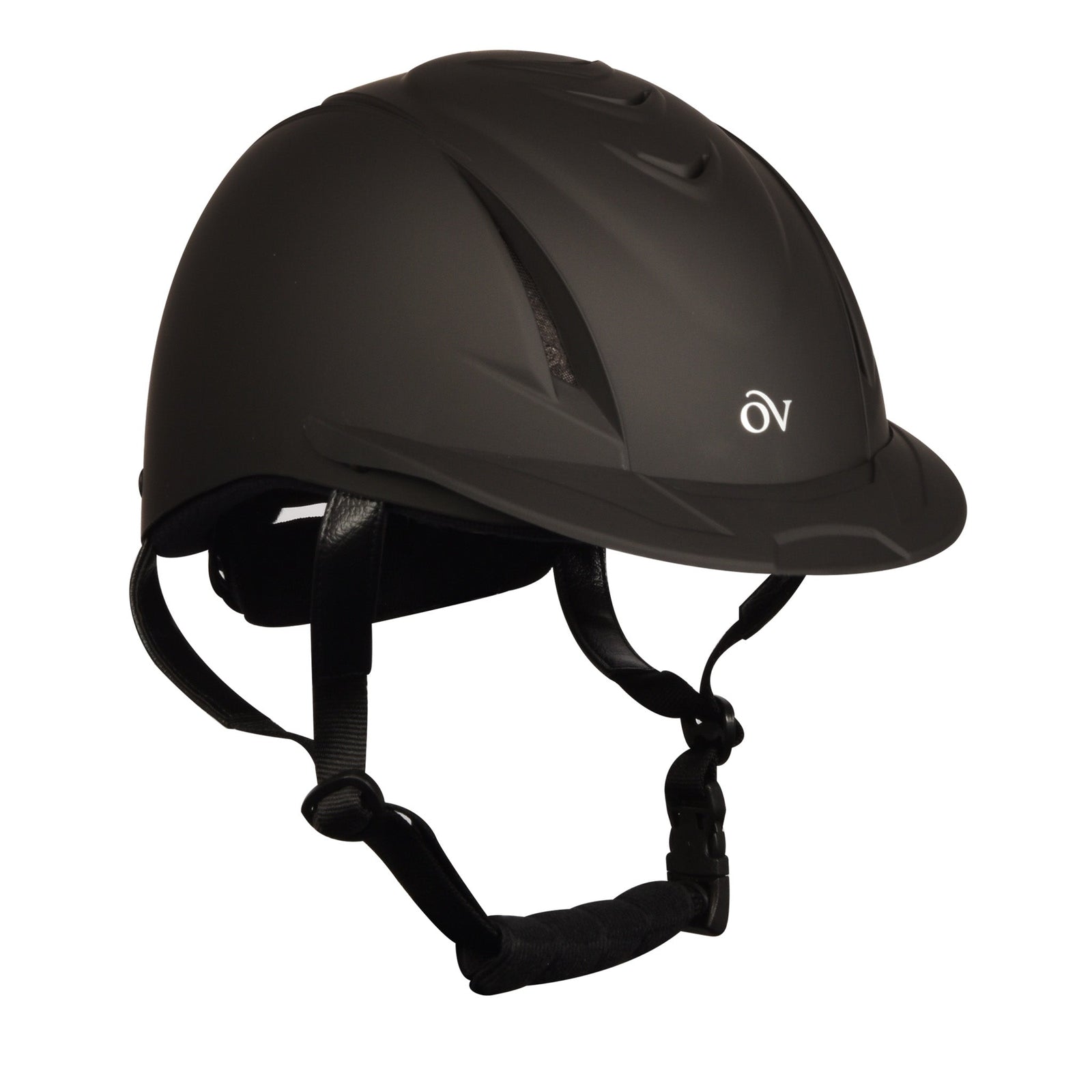 Deluxe Schooler Helmet - Black/Black – Ovation Riding